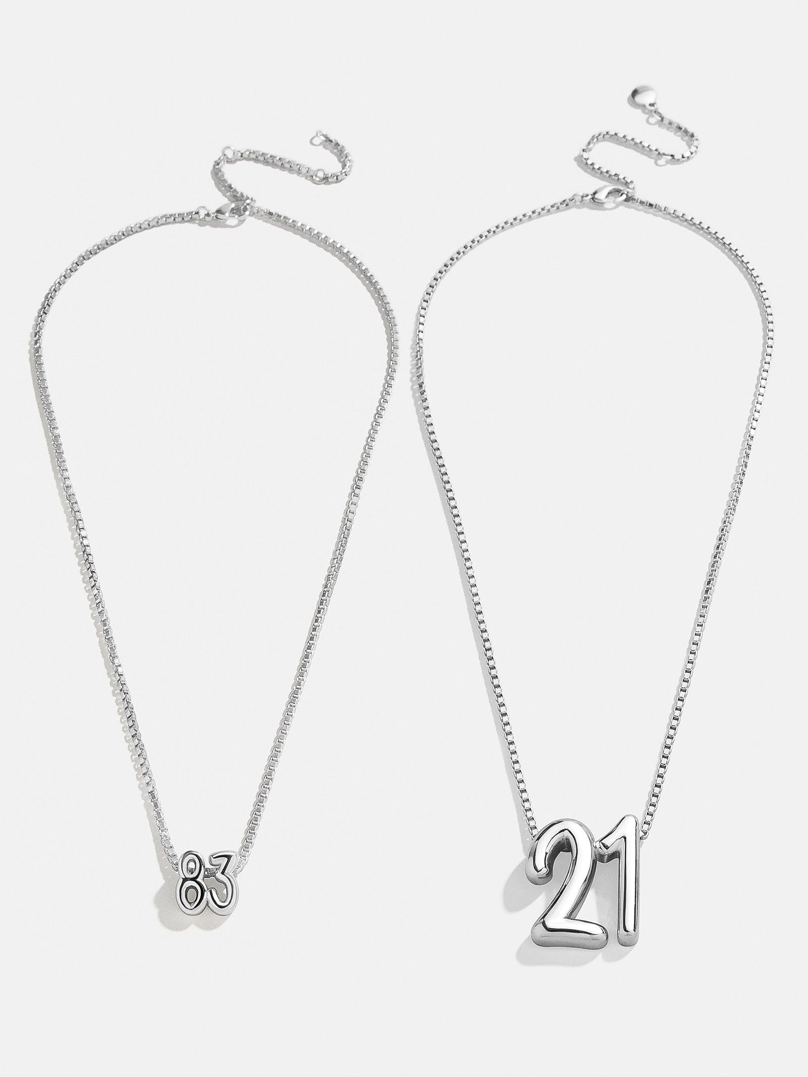 Lucky Number Bubble Necklace - Double Digits - Image 8