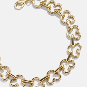 Disney Mickey Mouse Repeating Outline Bracelet - Gold