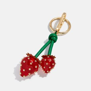 Berry Sweet Strawberry Bag Charm - Strawberry