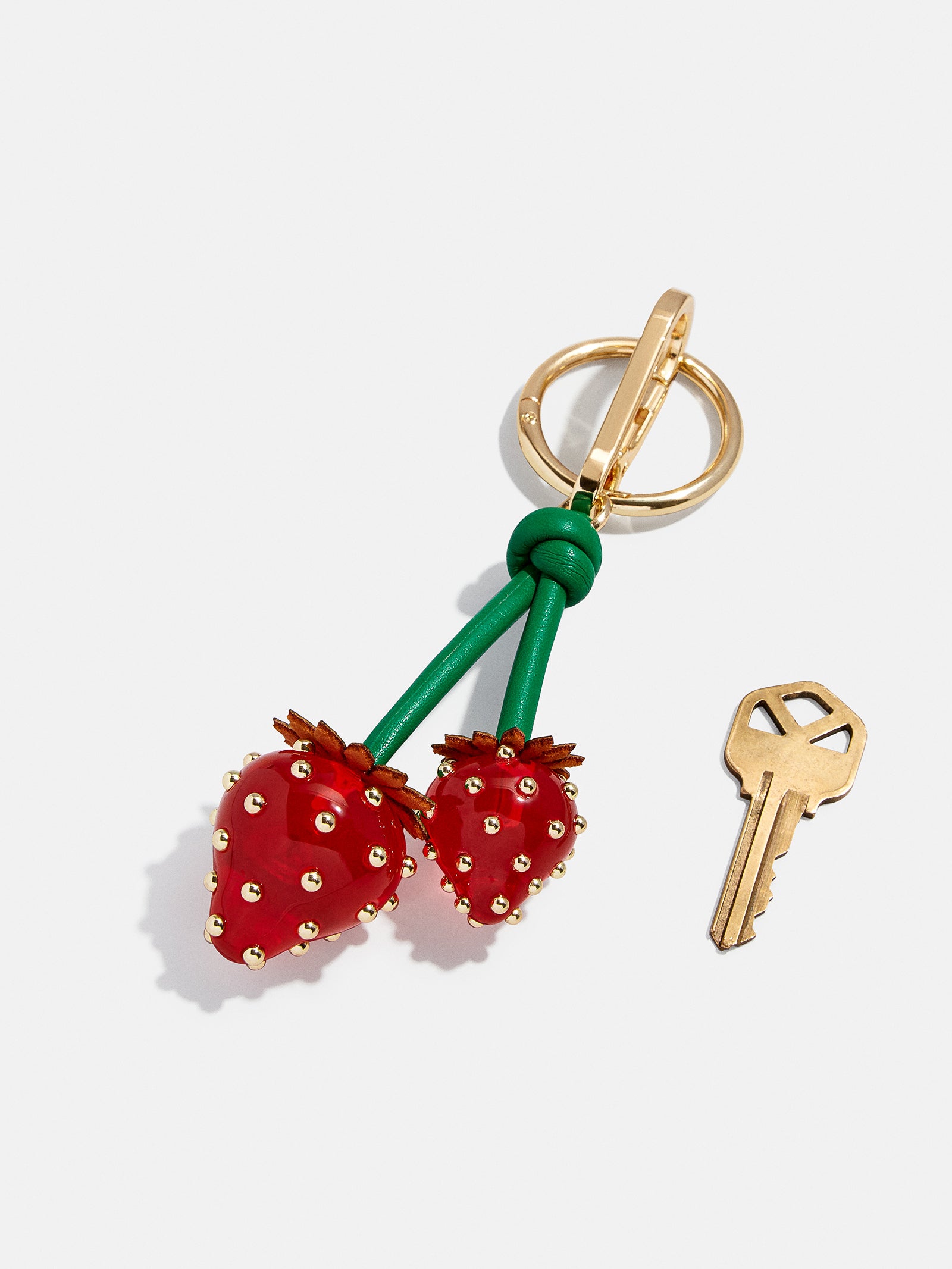 Berry Sweet Strawberry Bag Charm - Strawberry - Image 3