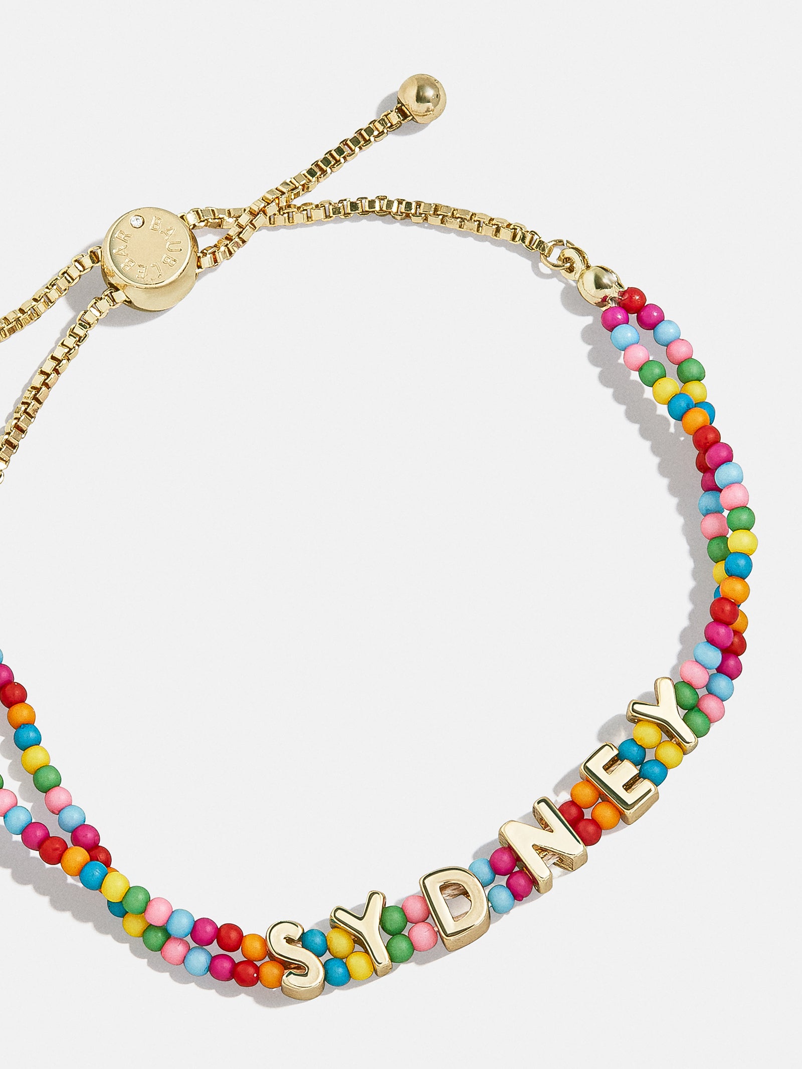 Bead Mine Kids' Custom Name Bracelet - Multi