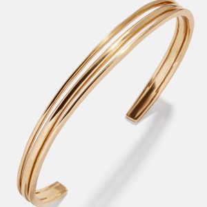 Rachelle 18K Gold Cuff Bracelet - Gold