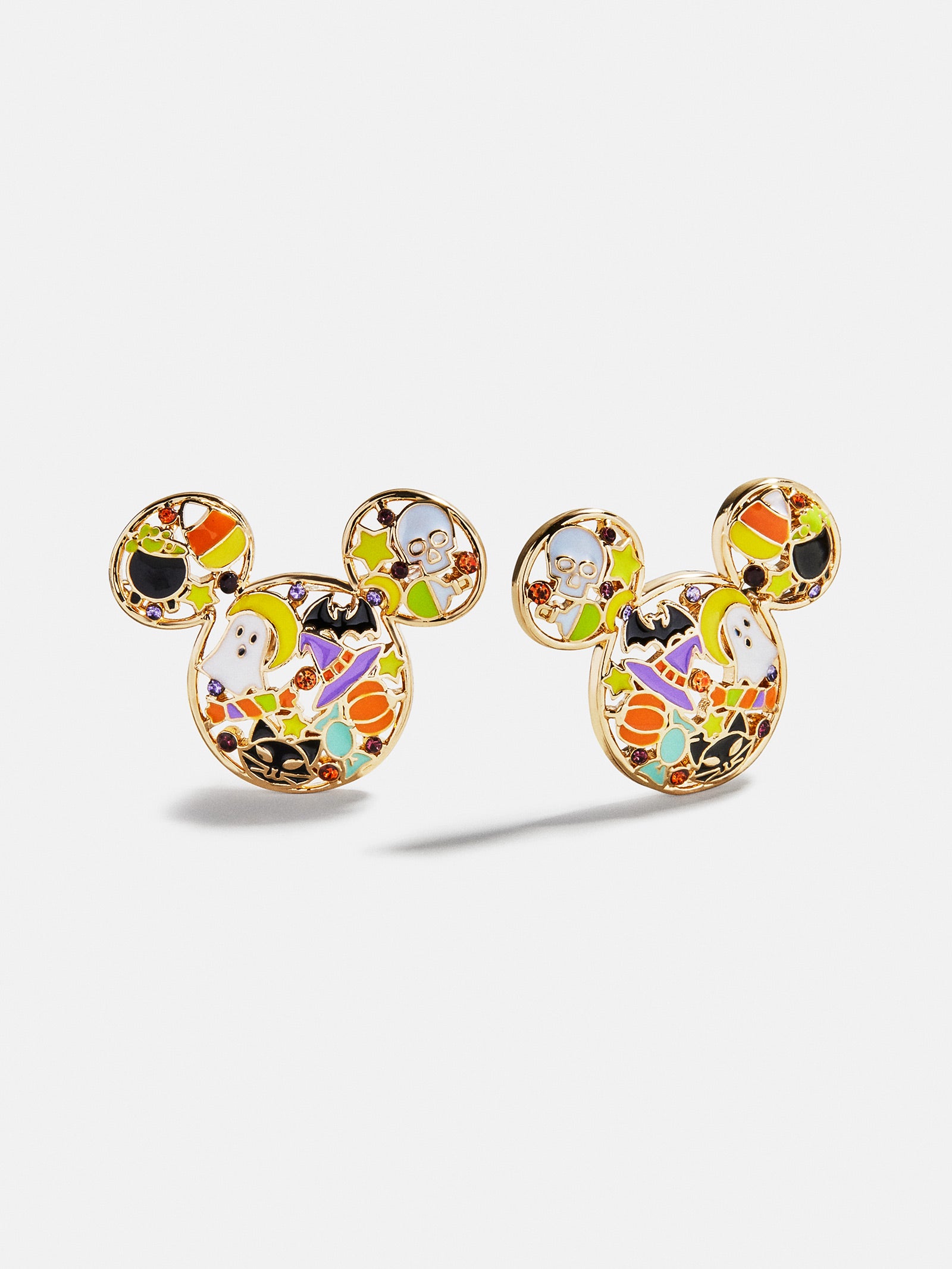 Disney Mickey Mouse Cluster Halloween Earrings - All Hallows' Hue