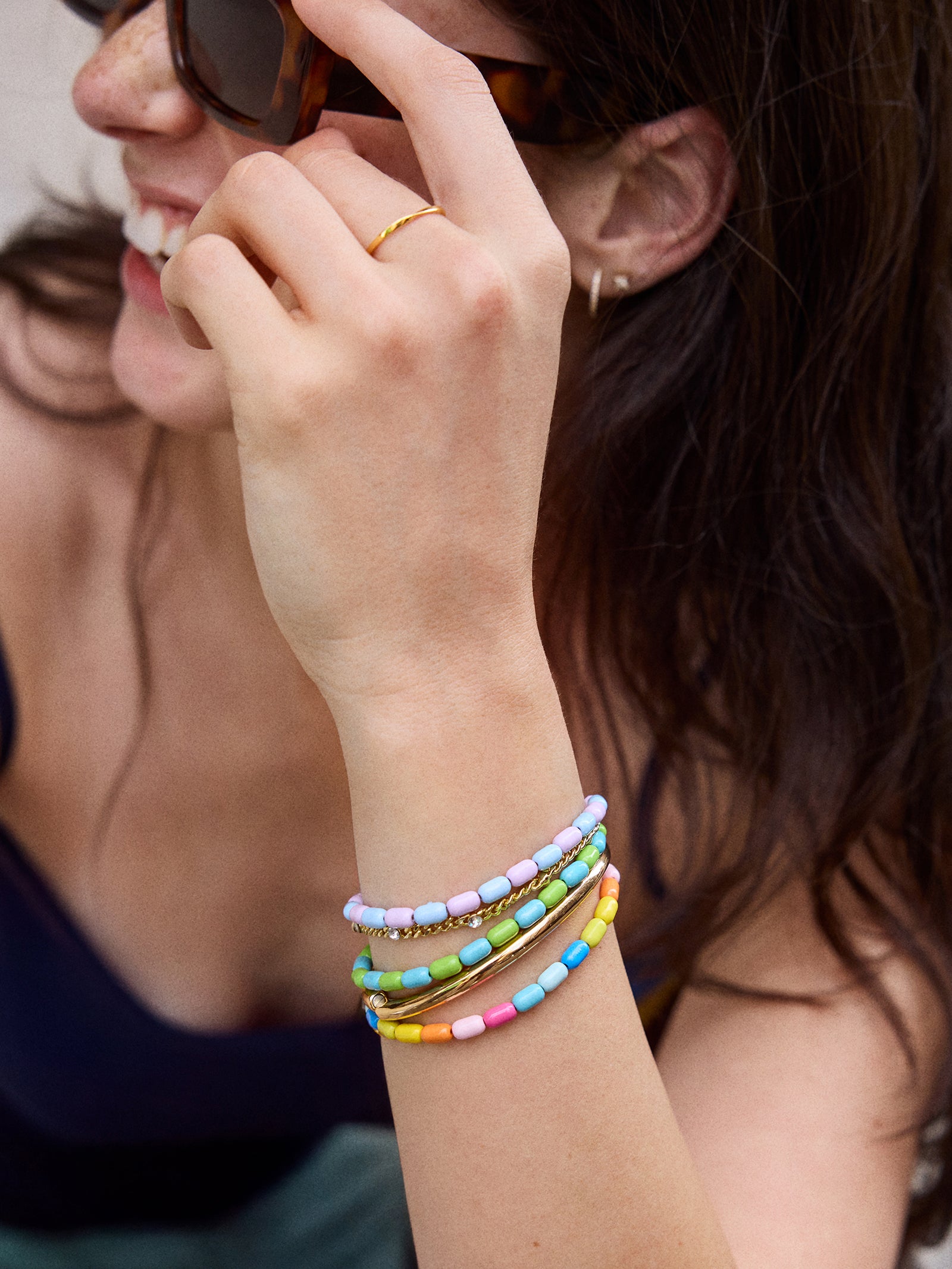 Bright Idea Enamel Beaded Bracelet Bundle - Multi - Image 3