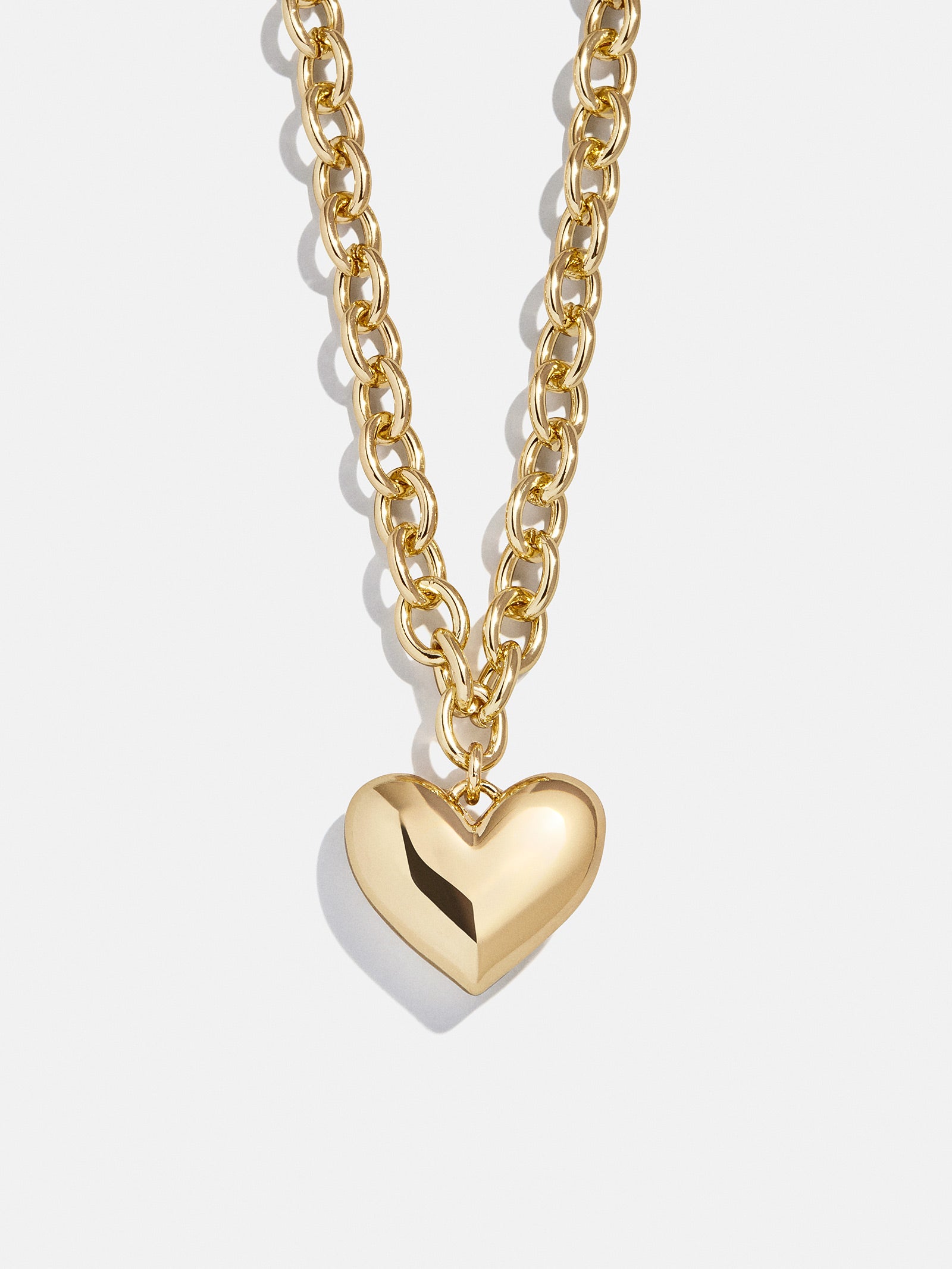 Millie Mini Bubble Heart Necklace - Gold