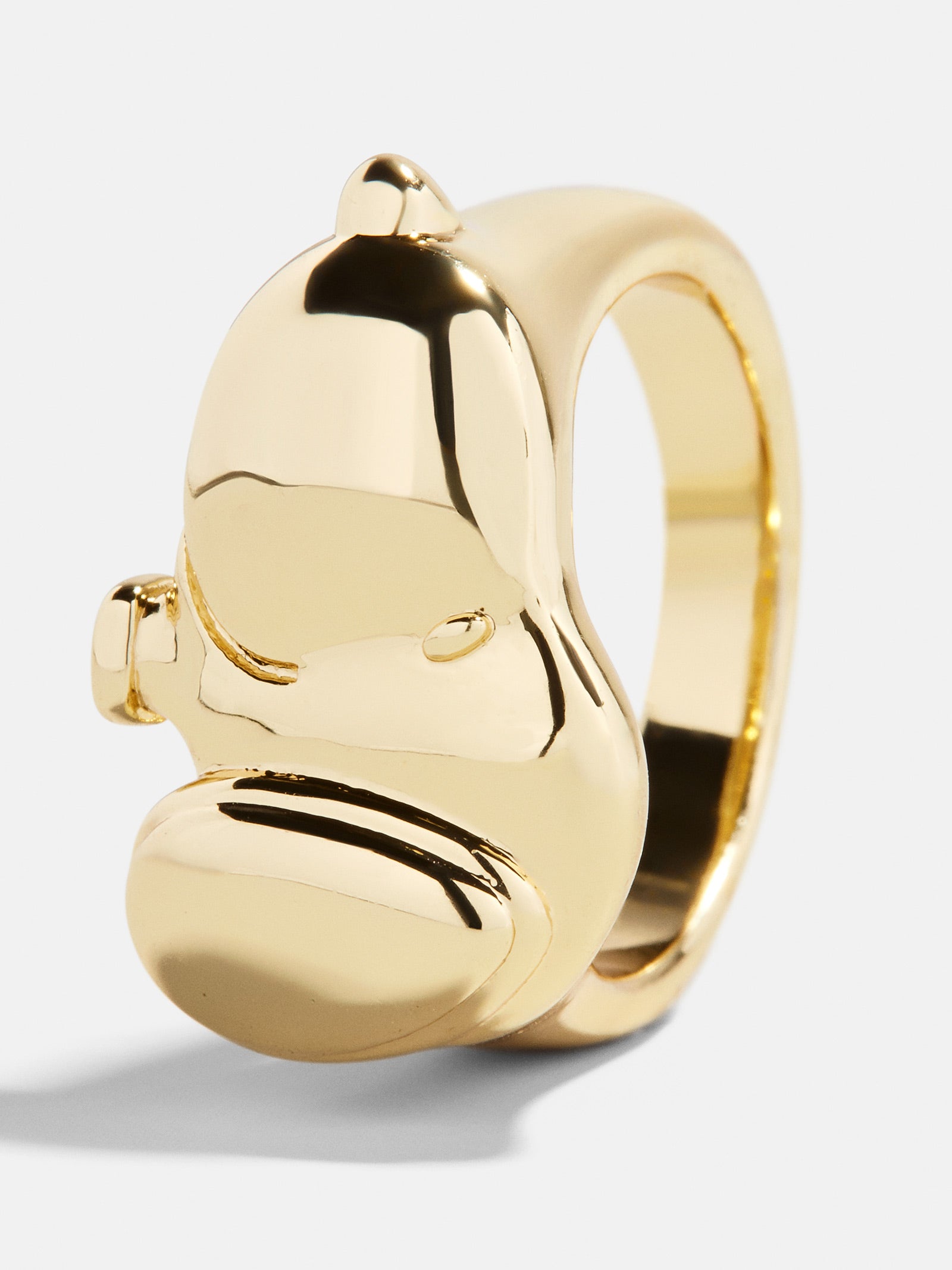 Peanuts Snoopy Statement Ring - Gold - Image 3