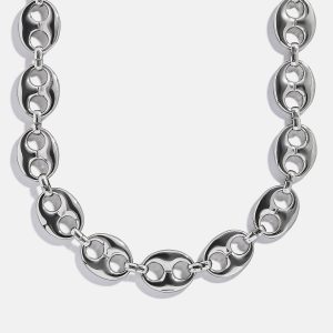 Thalia Silver Necklace - Large