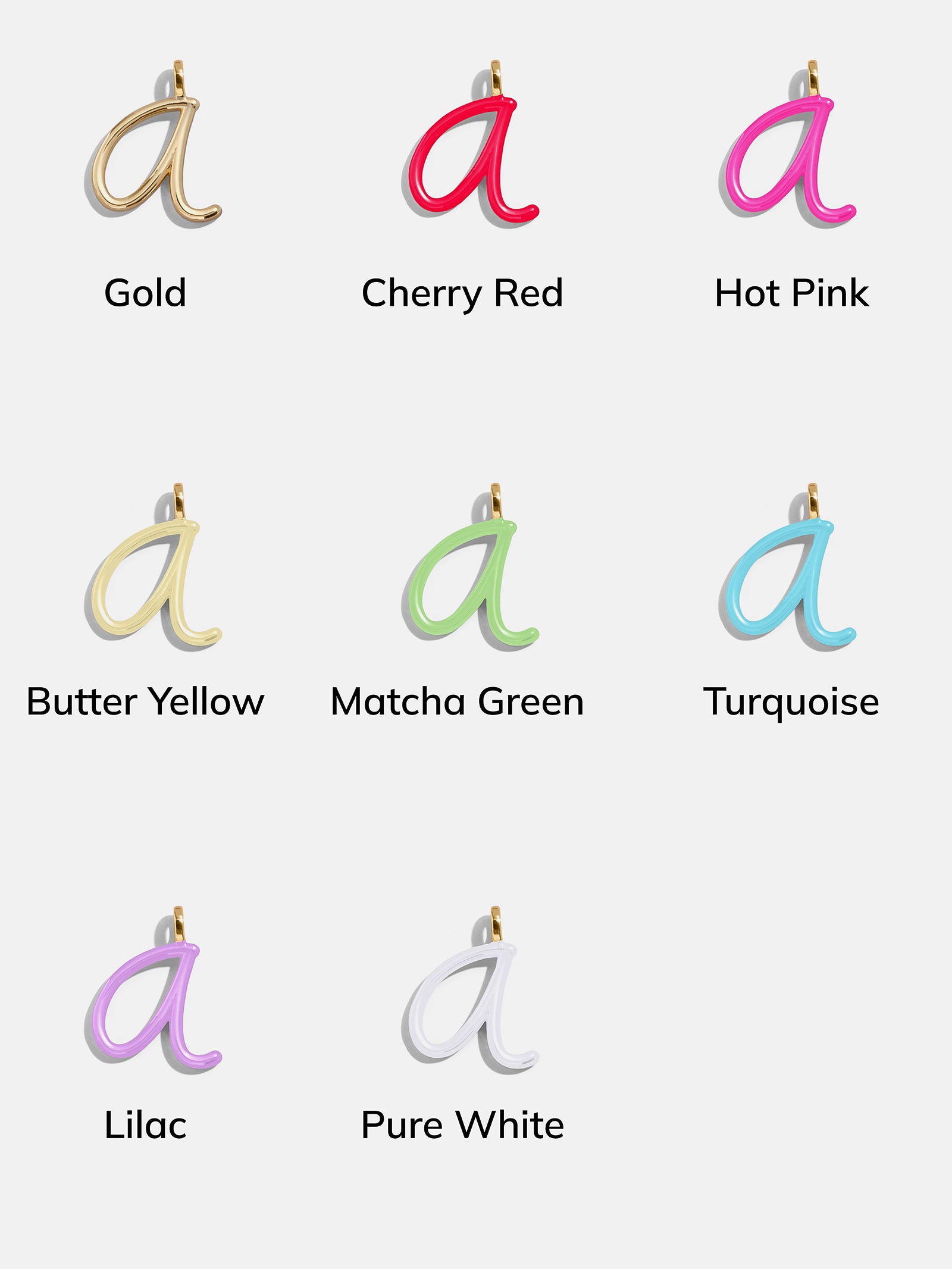 Letter Pop Custom Initial Necklace - Gold - Image 4