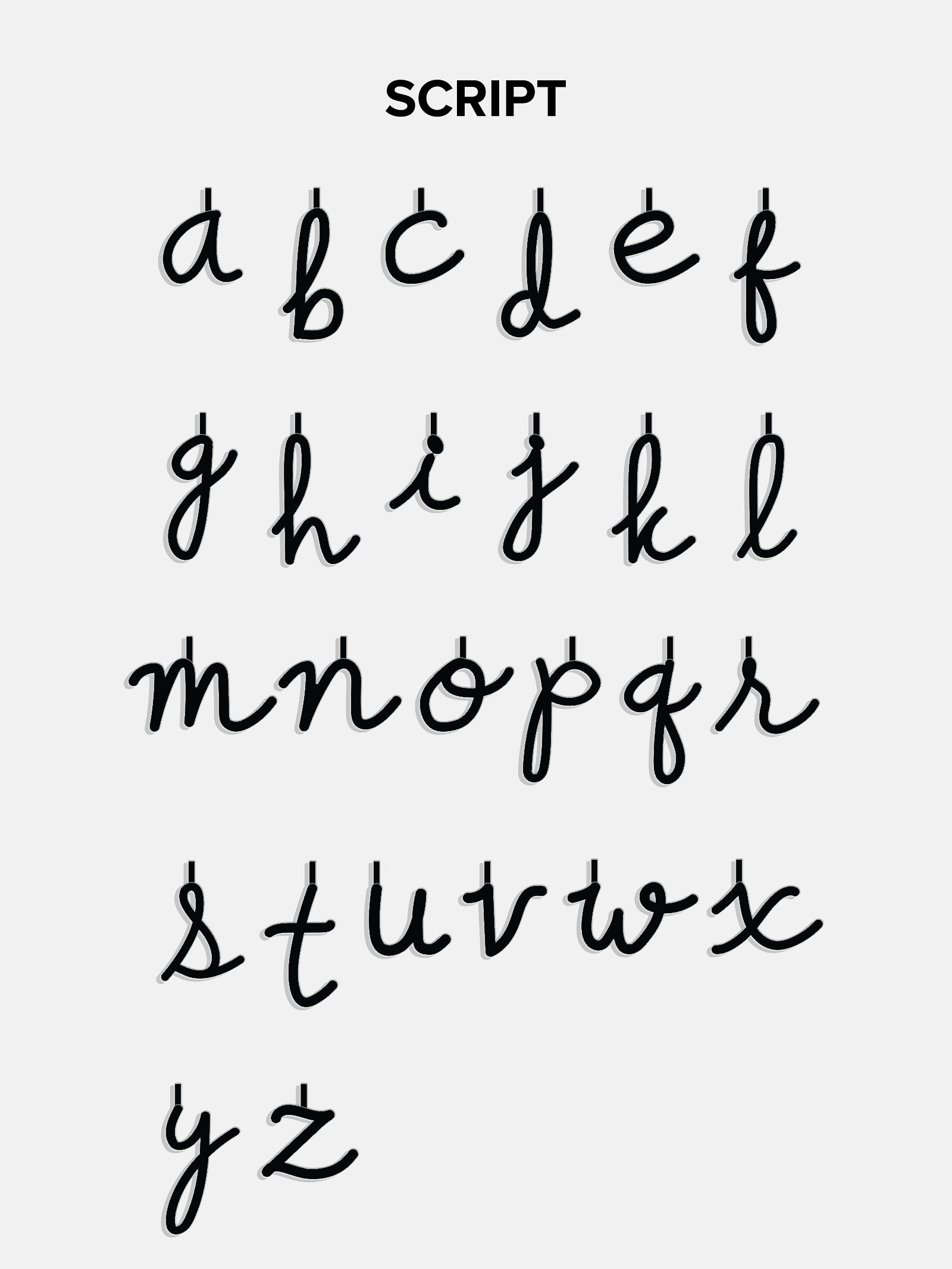 Letter Pop Custom Initial Necklace - Gold - Image 5