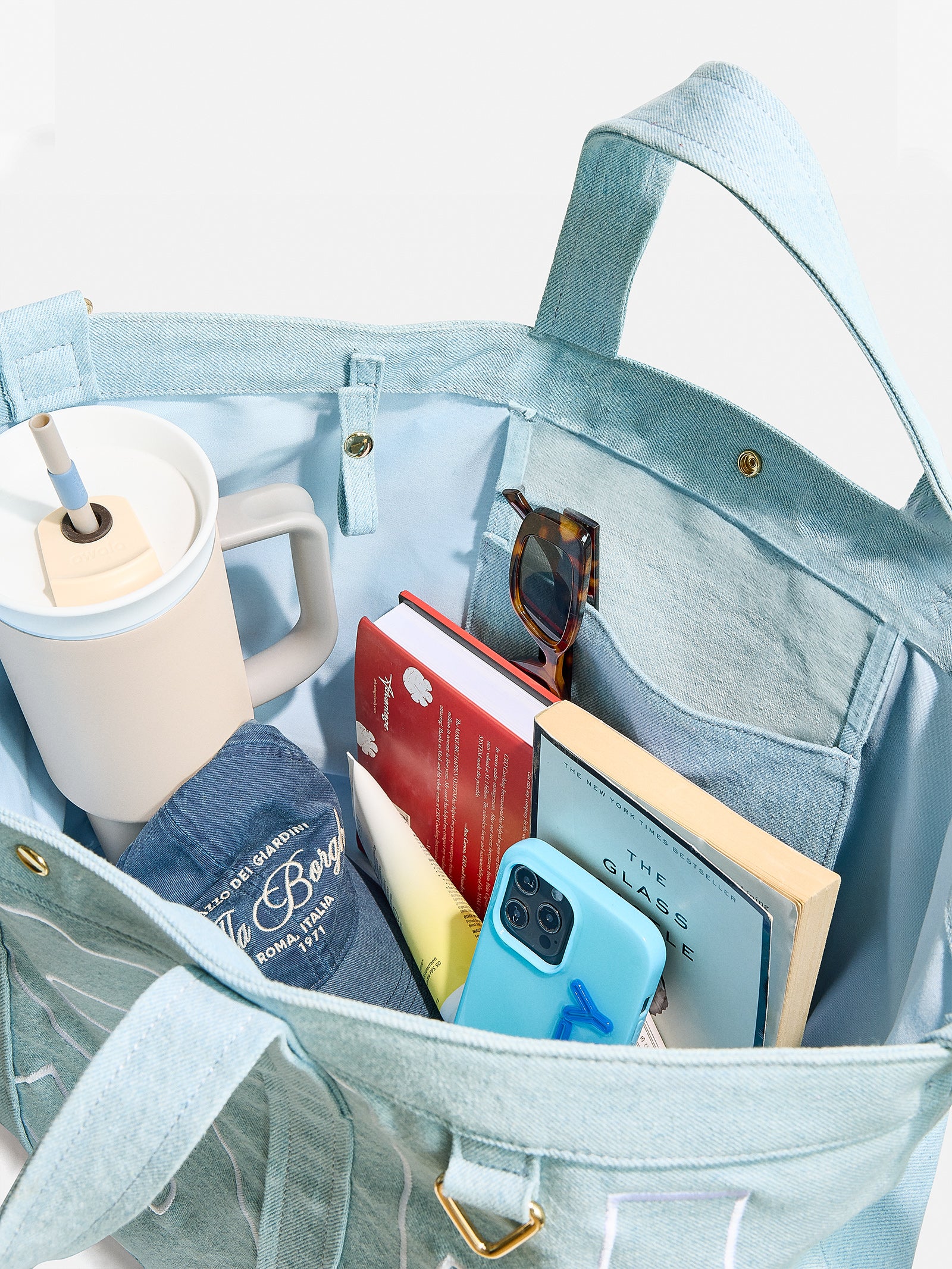 Custom Alpha Tote - Blue Denim - Image 111