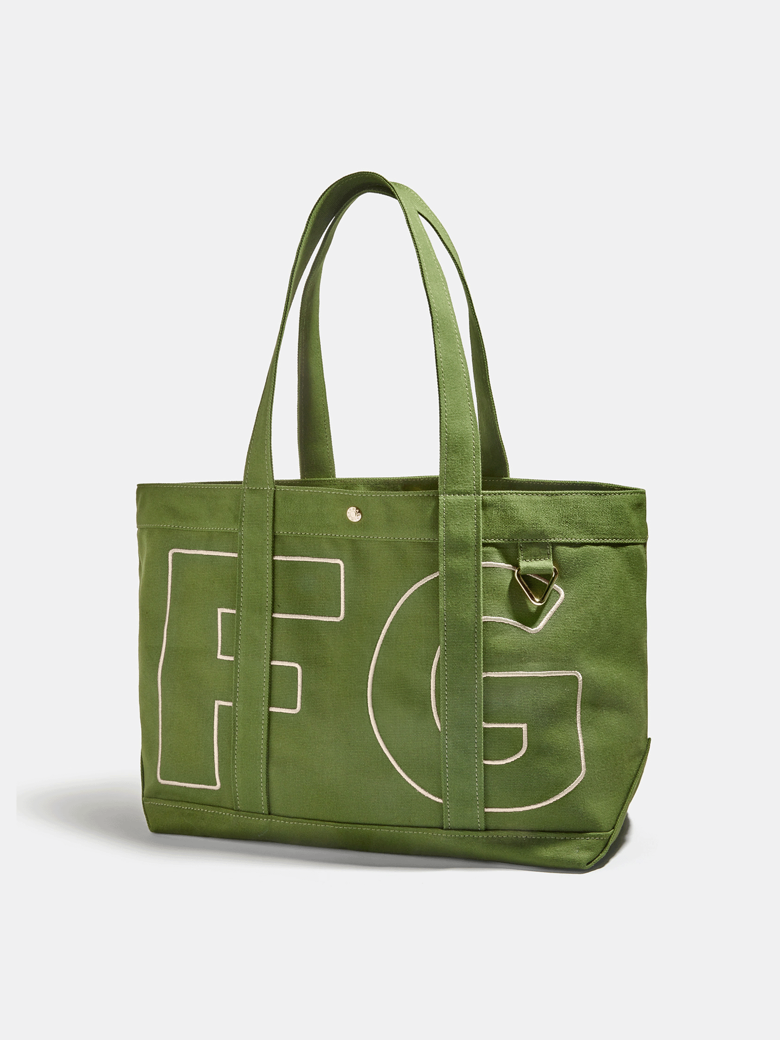 Custom Alpha Tote - Olive Green