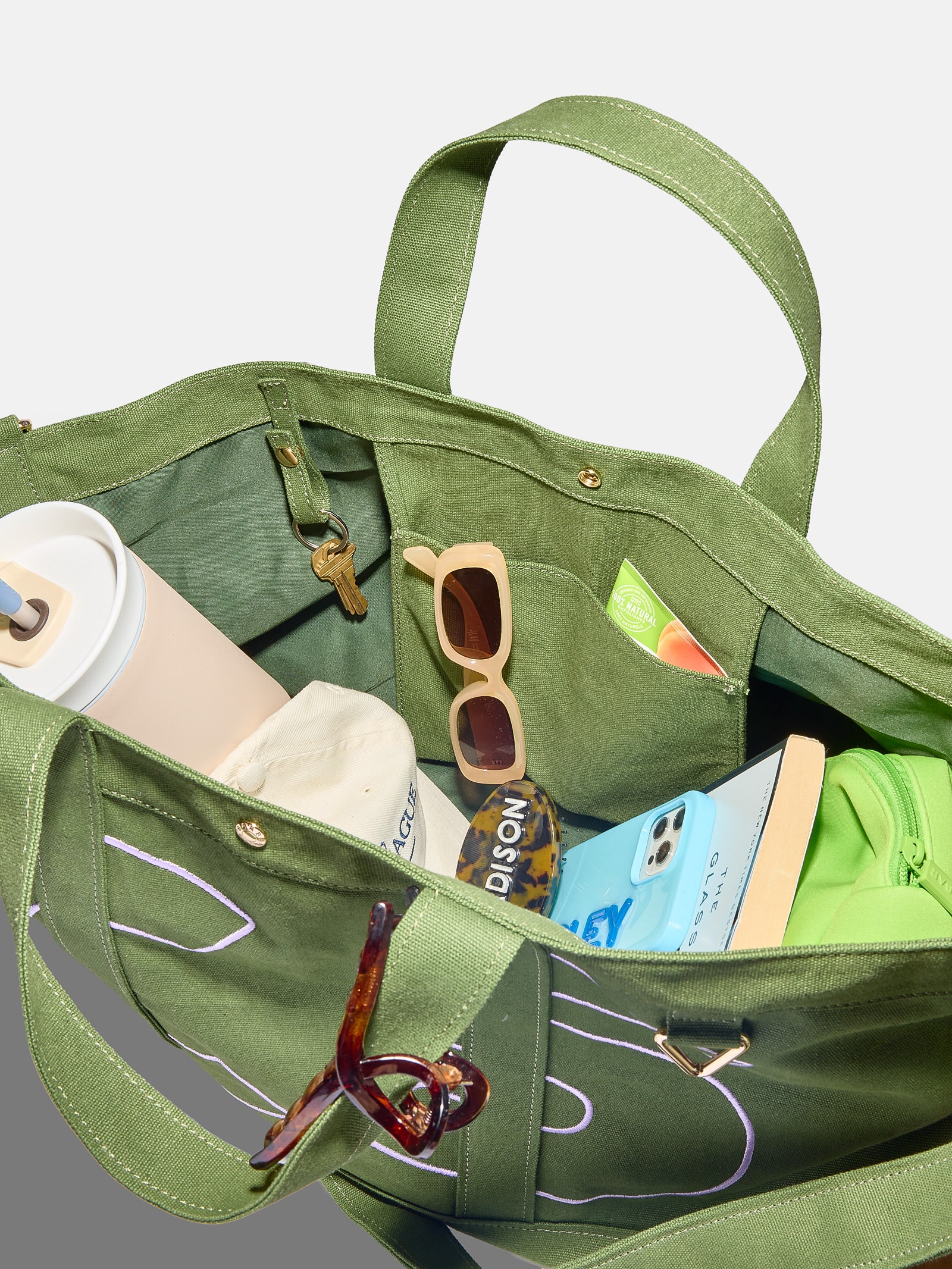 Custom Alpha Tote - Olive Green - Image 83