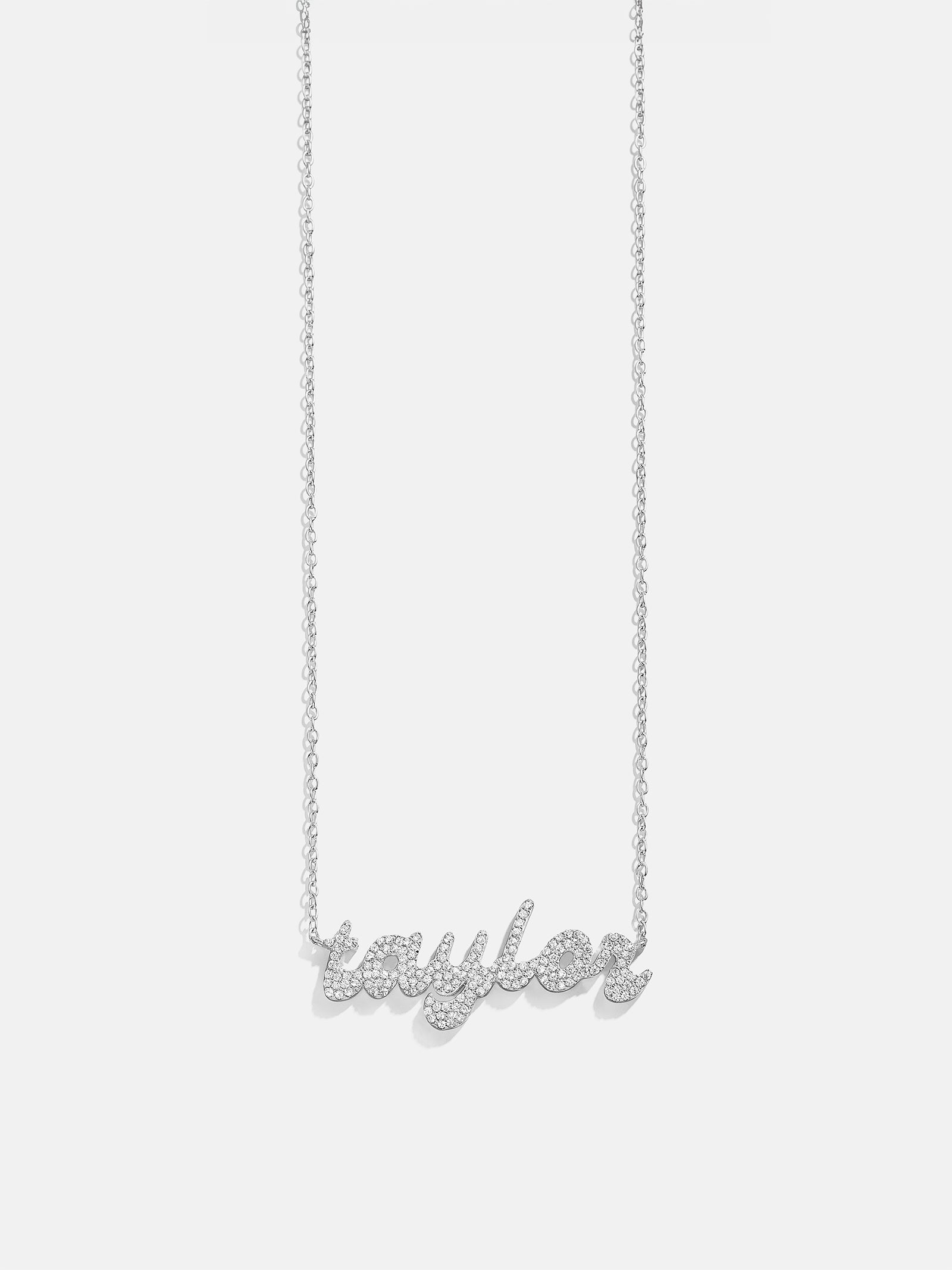 18K Gold Custom Nameplate Necklace - Luxe - Image 5