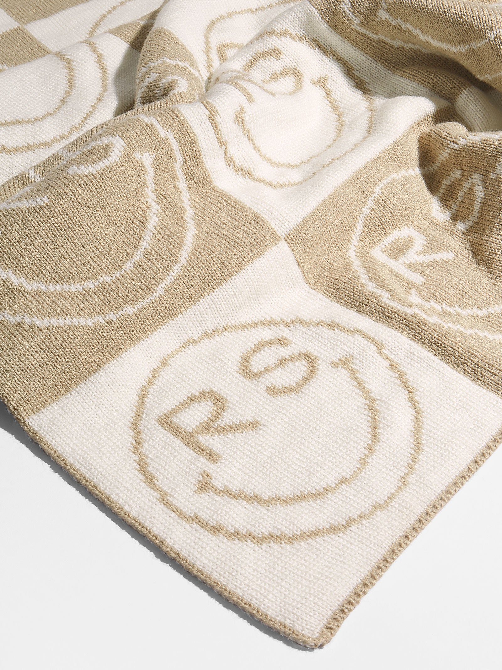 All Smiles Custom Blanket - Natural/Beige - Image 5