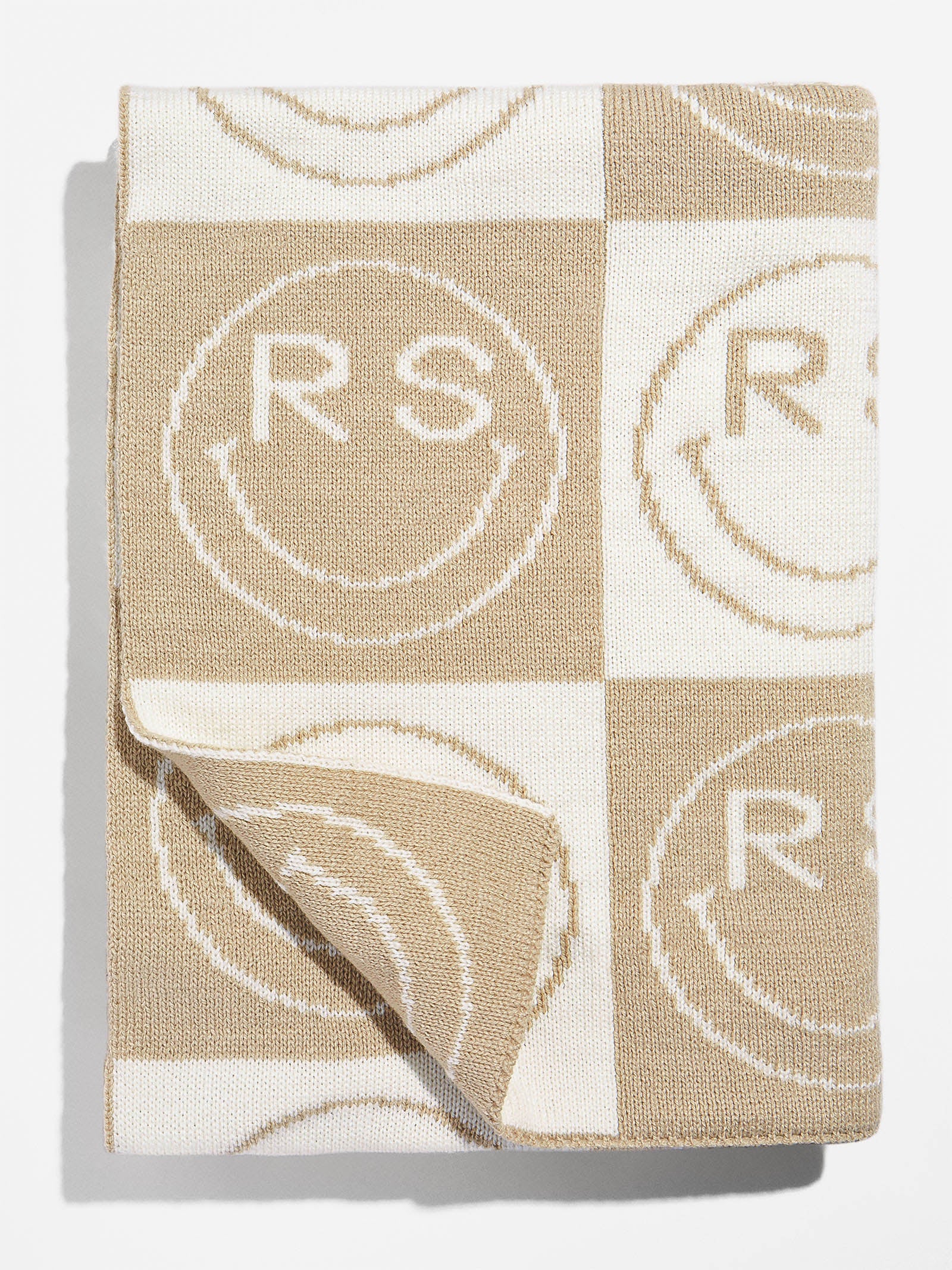 All Smiles Custom Blanket - Natural/Beige - Image 4