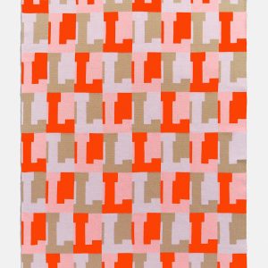 On Repeat Custom Blanket - Light Pink/Orange