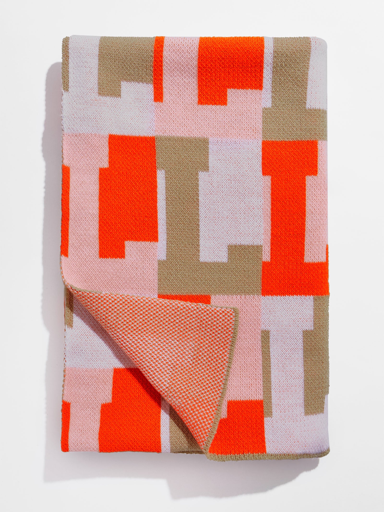 On Repeat Custom Blanket - Light Pink/Orange - Image 4