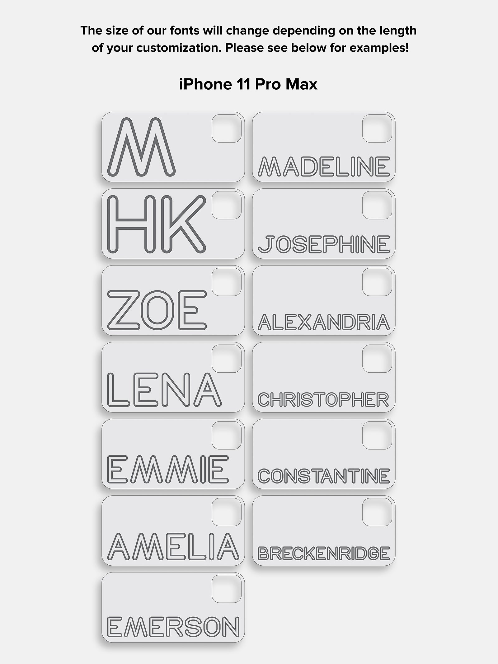 Fine Line Custom iPhone Case - White/Black - Image 10