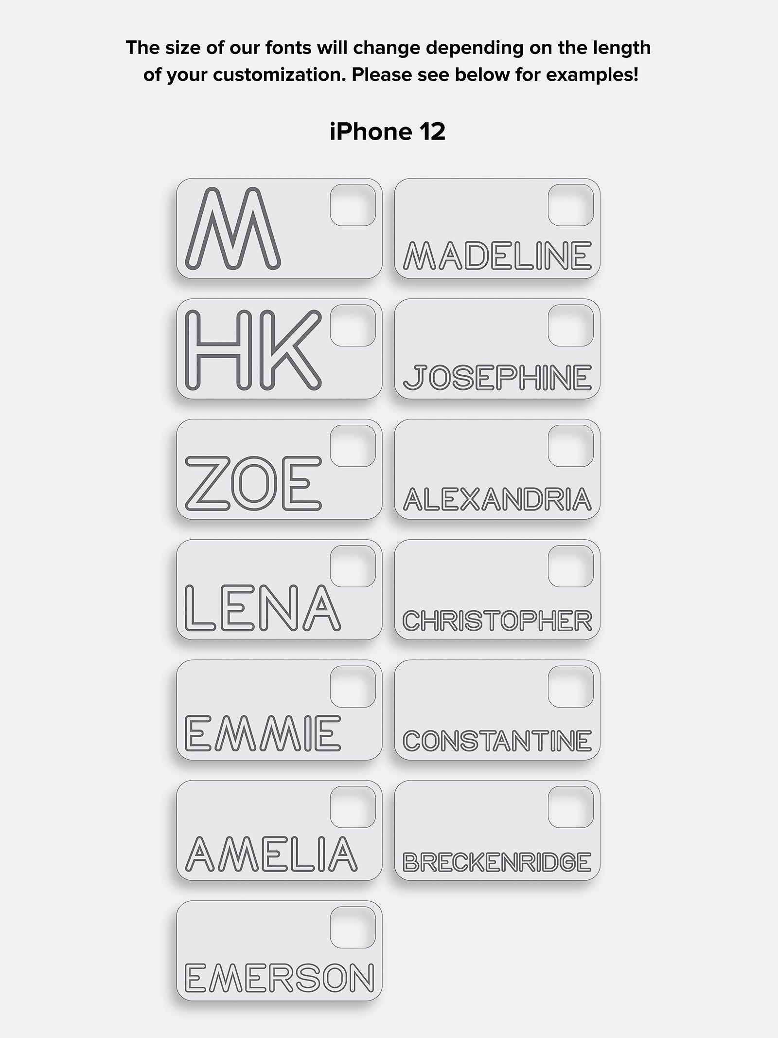 Fine Line Custom iPhone Case - Brown/Dark Brown - Image 10