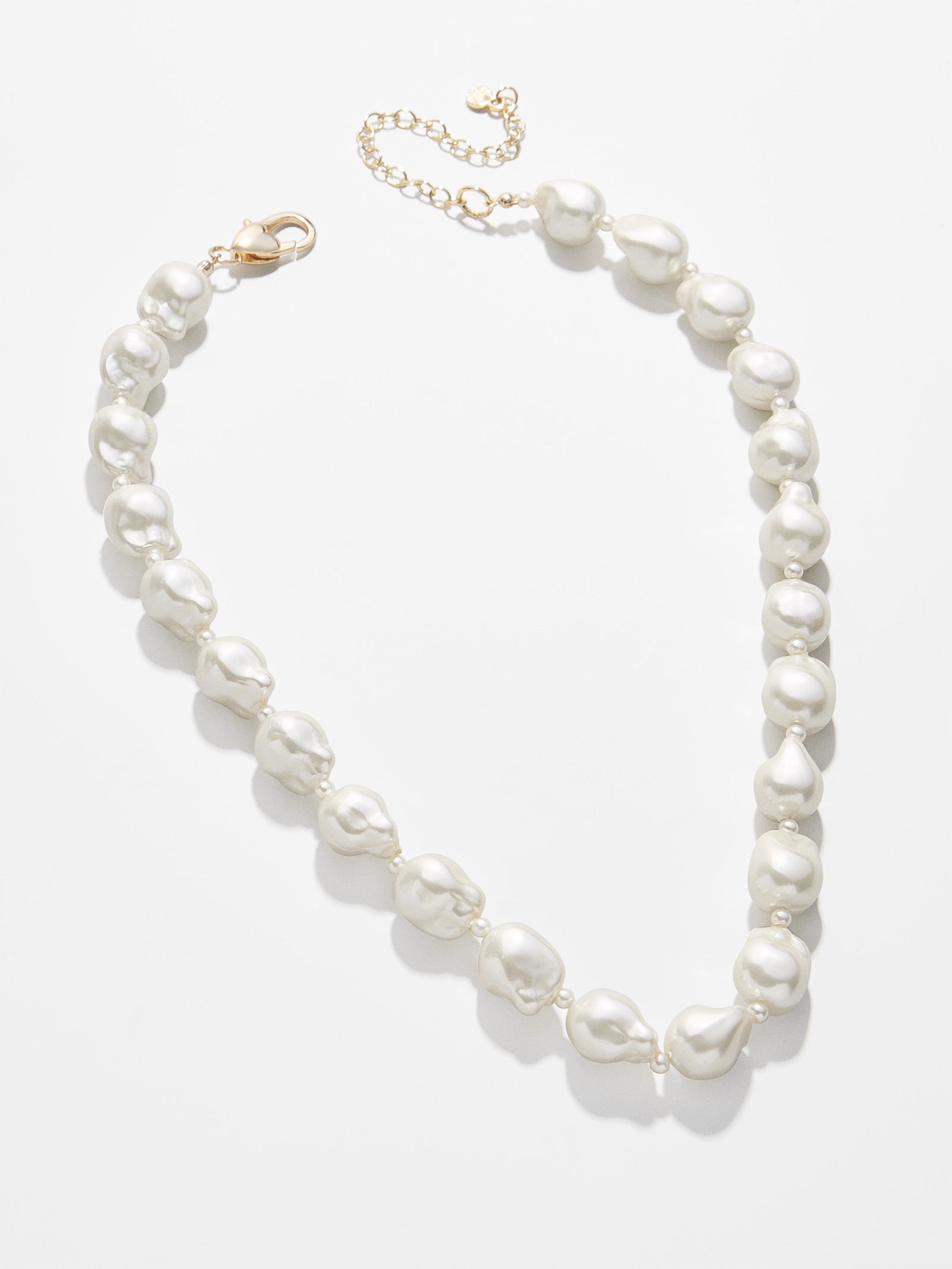 Teagan Pearl Necklace - White - Image 3