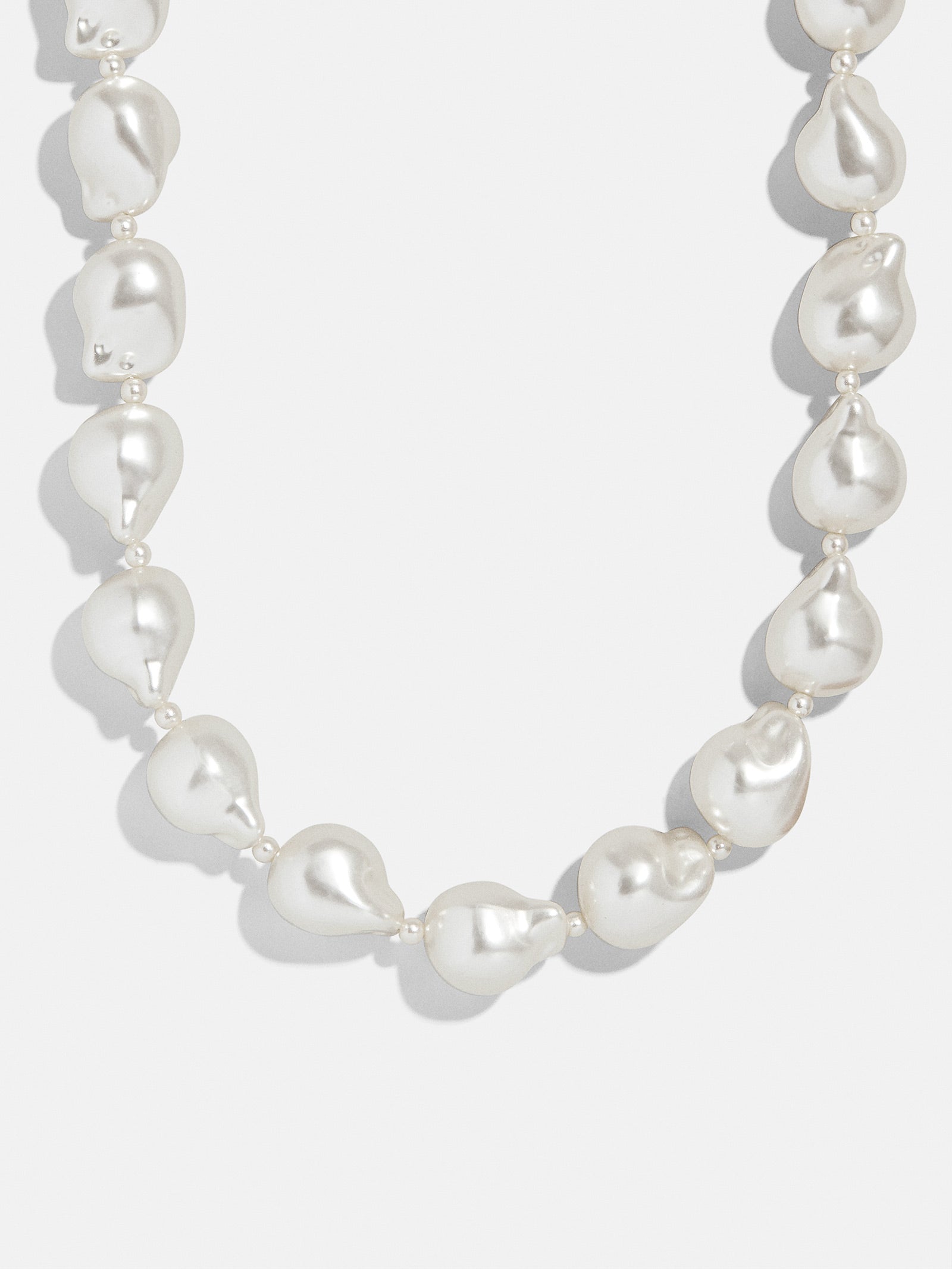 Teagan Pearl Necklace - White