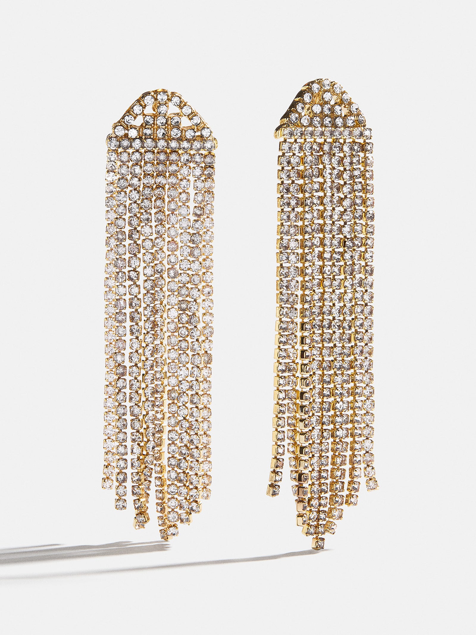 Deirdre Earrings - Gold/Pav??