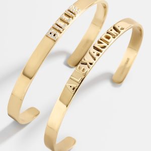 18K Gold Custom Cuff Bracelet