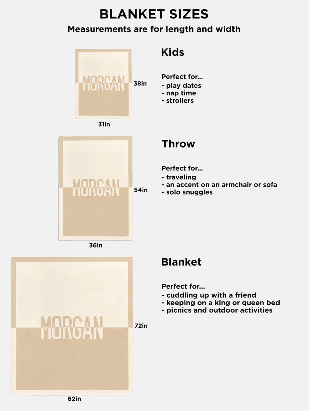 Ramble On Custom Blanket - Tan / Pink - Image 3