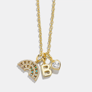 Cluster Custom Charm Necklace - Gold