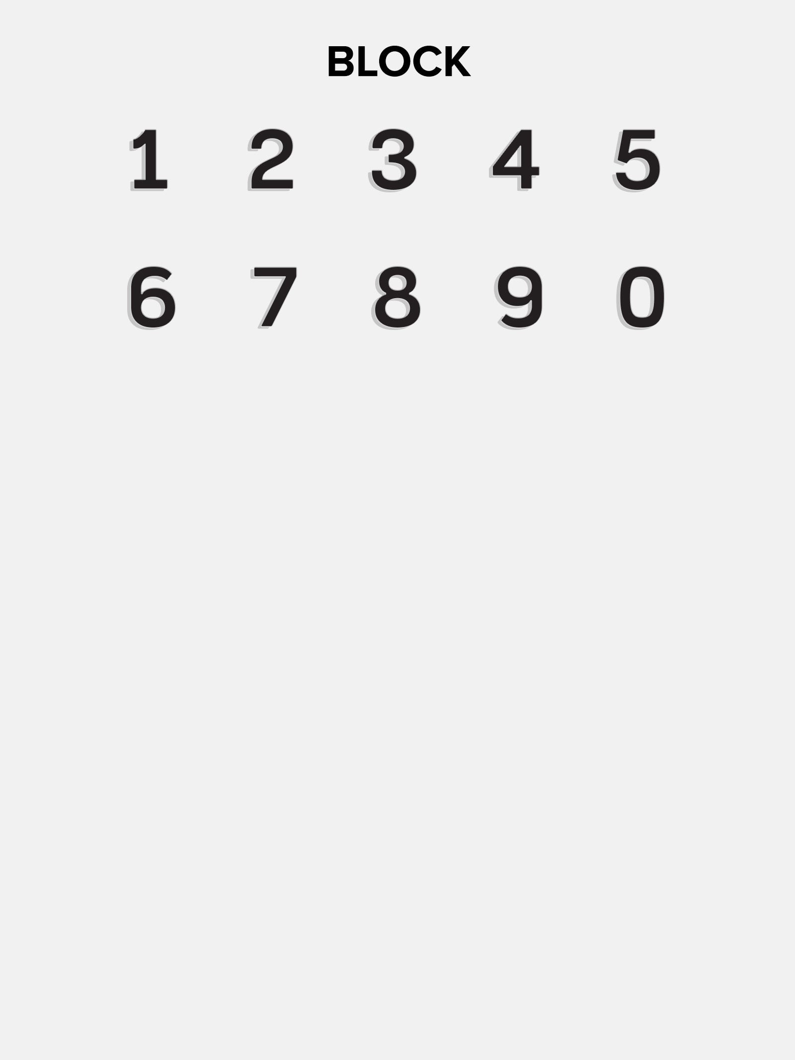 Enamel Number Custom Charm - Gold - Image 3