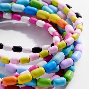 Bright Idea Enamel Beaded Bracelet Bundle - Multi