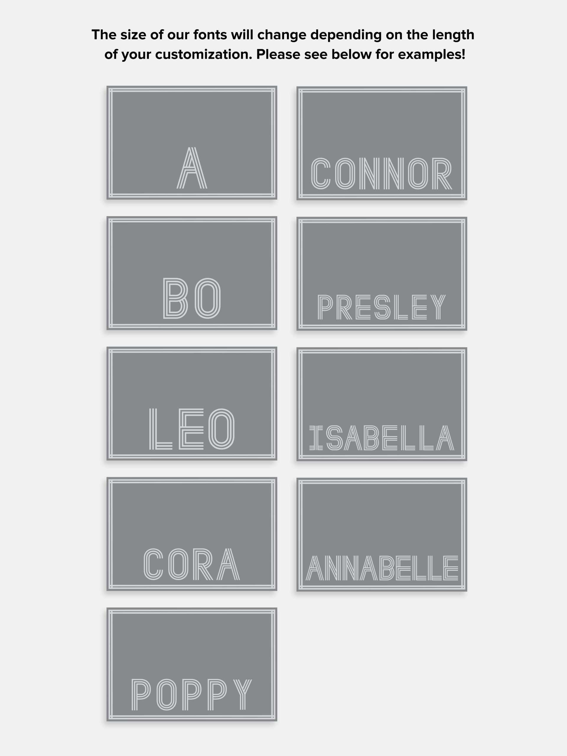 Your Name In Stripes Custom Blanket - Tan / Pink - Image 6