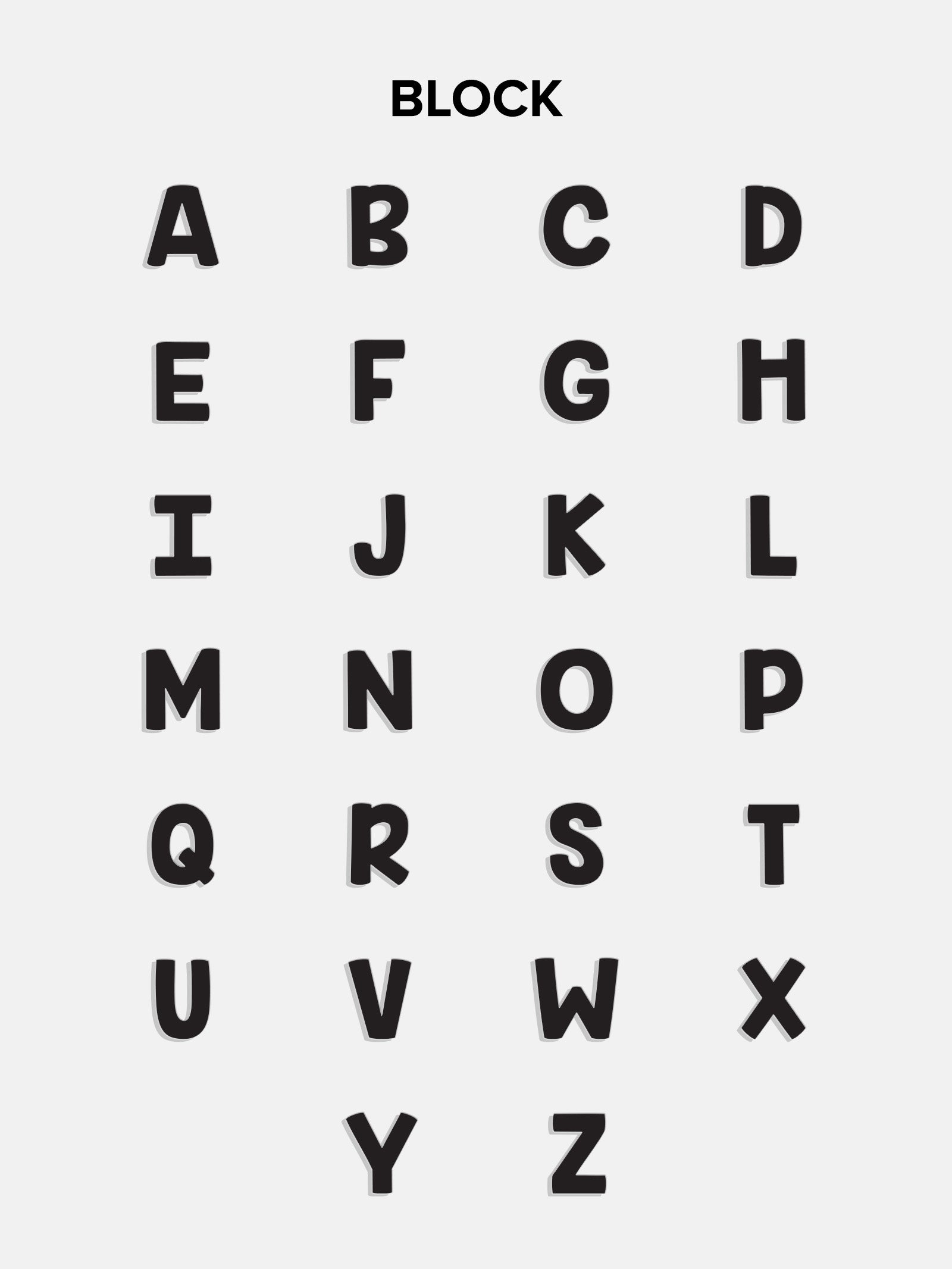 18K Gold Single Initial Earring - Classic Initial - Image 3